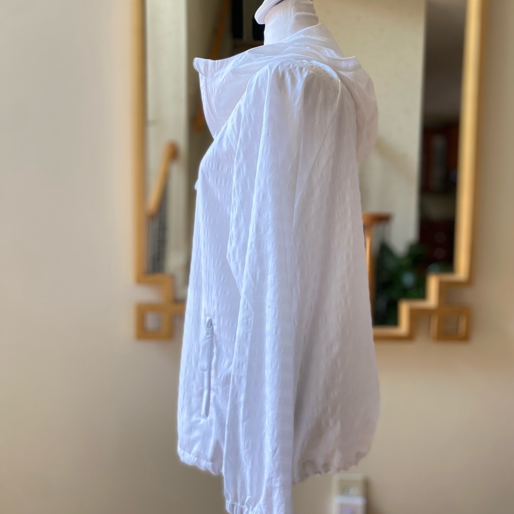 Tommy Bahama Amelia Islandzone Windbreaker white sz Small - Picture 6 of 16